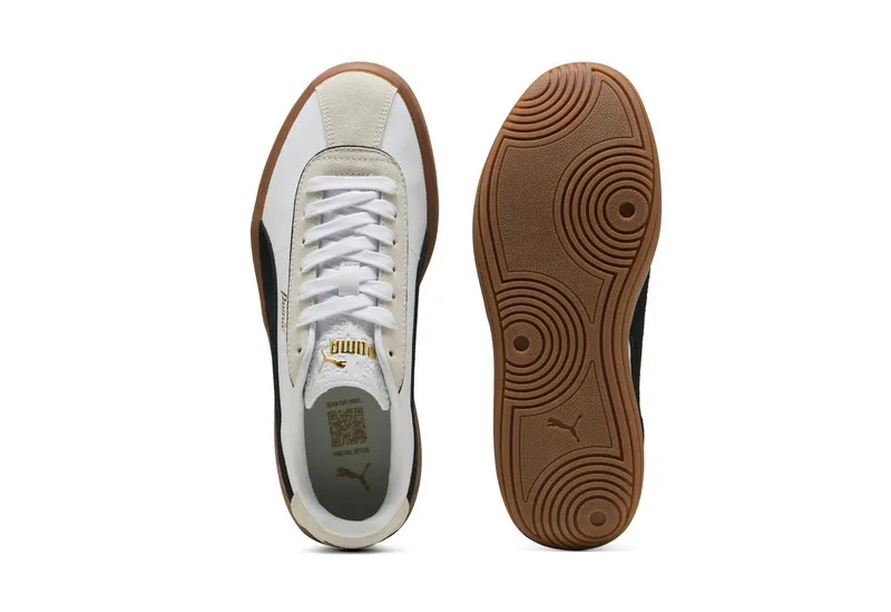 Puma Puma CLUB KLASSIKA Sneaker Obermaterial aus Leder, Innenmaterial aus Textil, Weiß, – Produktbild 4 von 5
