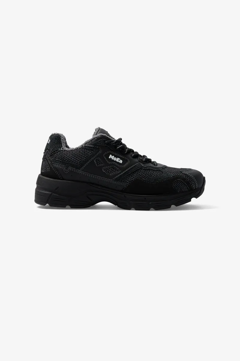 MoEa MoEa Herren vegan Sneaker Gen8 Mais Voll Schwarz, Schwarz, – Produktbild 1 von 2