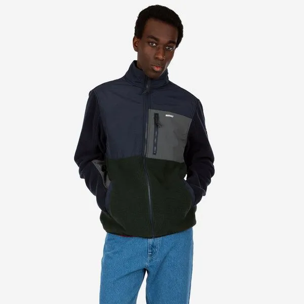 Iriedaily Iriedaily Auf Deck Fleece Jacket, Marine (blau), – Produktbild 4 von 4