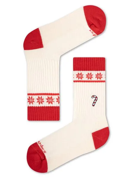 Natural Vibes Natural Vibes Bunte Socken Bio GOTS | Herren Damen Socken | Christmas | Weihnachten, Candy, – Produktbild 3 von 3