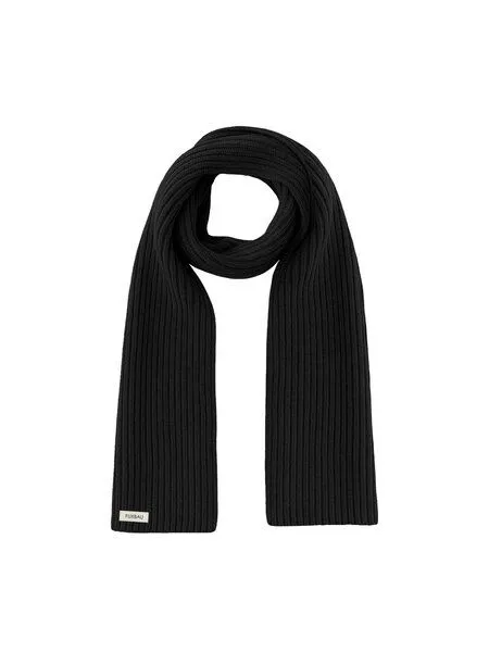 FUXBAU FUXBAU Merino Schal, Schwarz, – Produktbild 2 von 3