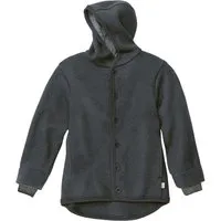 Disana Disana Kinder Jacke mit Kapuze Bio-Merinowolle Walk anthrazit Gr.86/92 – Produktbild 1 von 1