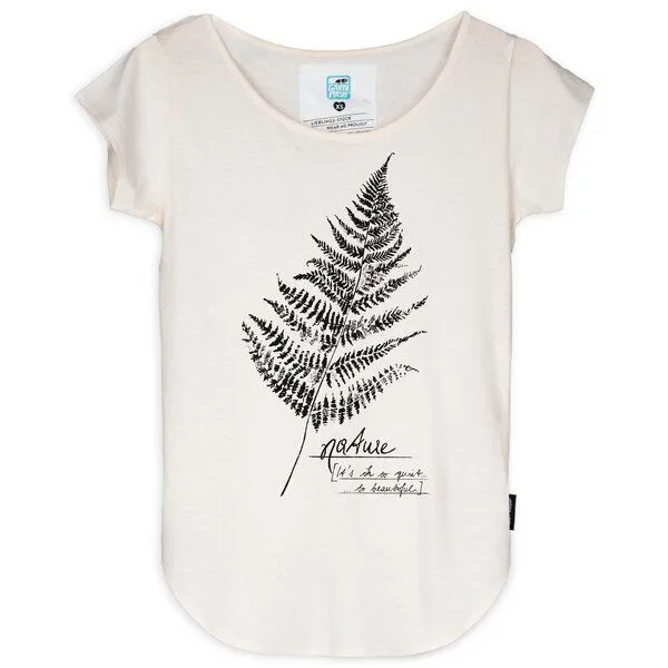 Gary Mash GARY MASH Shirt Asheville Beautiful Nature aus Modal®-Mix, Ivory, – Produktbild 1 von 4