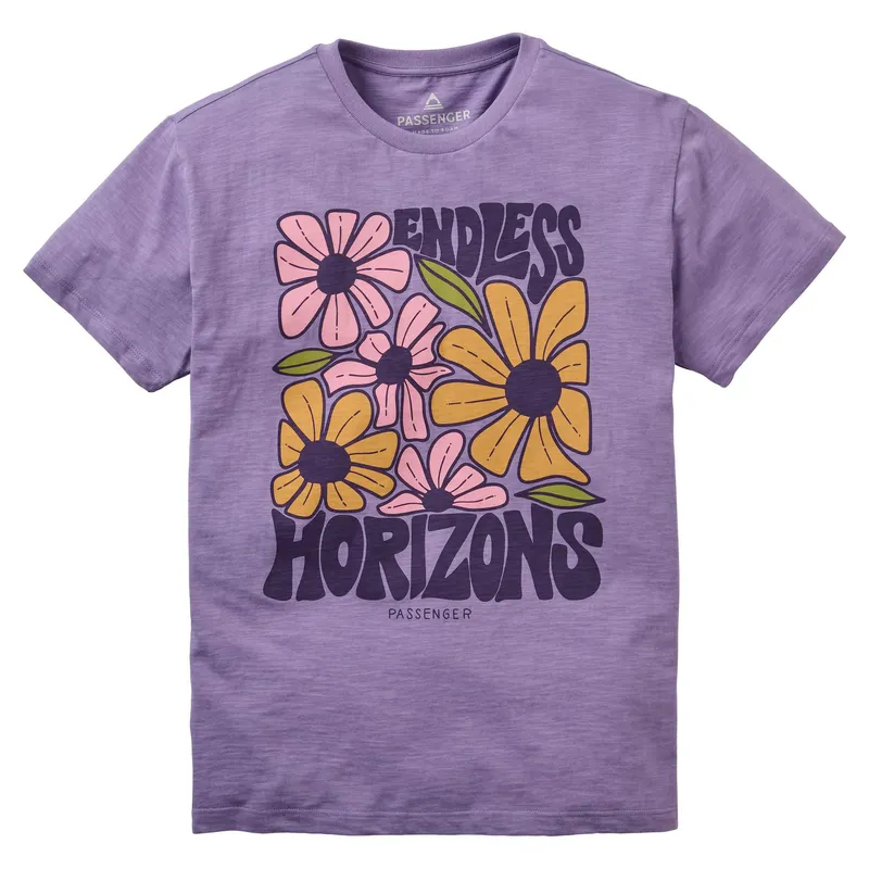 Passenger Clothing ENDLESS HORIZONS RECYCLED COTTON T-SHIRT – Produktbild 1 von 1
