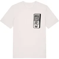 päfjes päfjes Der Herzen Automat - Kaugummiautomat - Fair Wear Unisex Bio T-Shirt, Natur, – Produktbild 1 von 1