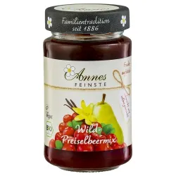Annes Feinste Wildpreiselbeeren mit Birnen & Vanille aus Bayern im Glas – Produktbild 1 von 1