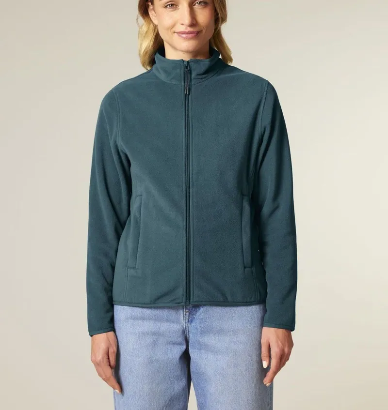 UNIPOLAR UNIPOLAR Damen vegan Jacke Guidance, Teal, – Produktbild 1 von 2