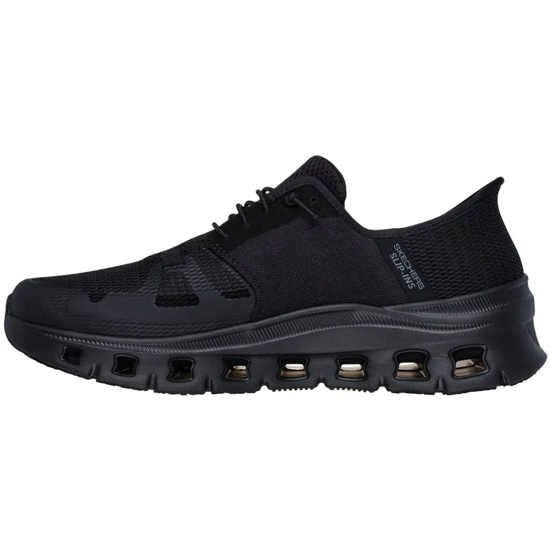 Skechers Skechers GLIDE-STEP PRO OB SR Berufsschuh Herren Slip-On ohne Schnüren Arbeitsschuh Air-Cooled - Memory Foam - Vegan - EN ISO 20347:2022+A1:2024, Schwarz, – Produktbild 8 von 8