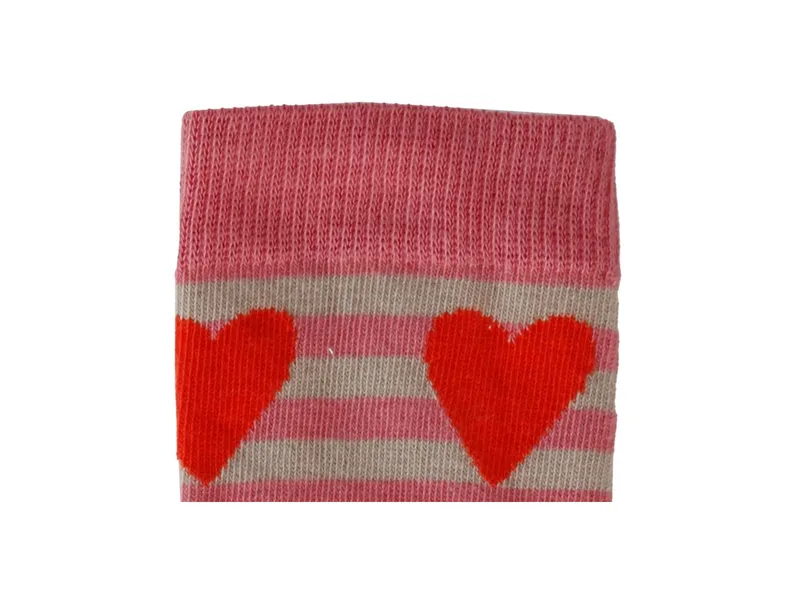 Fräulein Prusselise Kinder Socken Herzchen rot Gr.31-34, Mehrfarbig, – Produktbild 2 von 2
