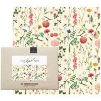 little bee fresh little bee fresh Bio-Bienenwachstuch "Groß" - 35x35 cm, Streuobstwiese, – Produktbild 1 von 1