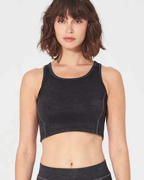 HempAge Hempage Damen Yoga Top Hanf/Bio-Baumwolle, Black-2, – Produktbild 1 von 4