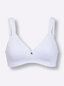 wäschepur T-Shirt-BH ohne Bügel weiß – Produktbild 1 von 1