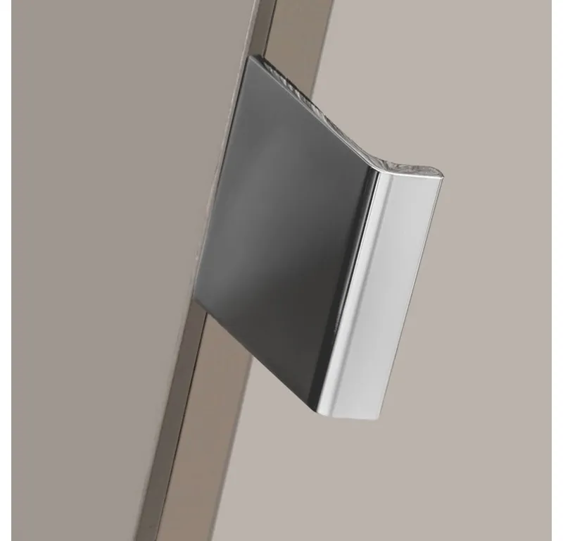 Lomadox Hochschrank PUEBLA-56-TAUPE Badmöbel in taupe mit Vintage Oak Eiche, 2 Türen, : 35/160/33 cm, Beige|braun, – Produktbild 5 von 5