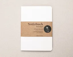 tyyp tyyp Notizbuch A6 Softcover – Recyclingpapier – blanko – perforiert – Produktbild 1 von 1