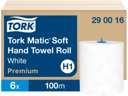 Tork Tork Matic Papierhandtücher "Premium H1" 6 Rollen, weiß – Produktbild 1 von 1