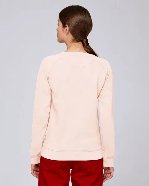 Human Family Human Family Bio Damen Sweatshirt - Everyday Equality, Candy-pink, – Produktbild 3 von 4