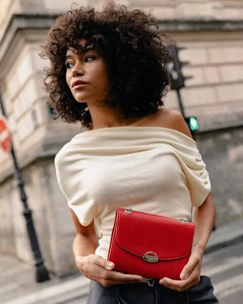 Ashoka Paris Ashoka Paris Mini Paname Uppeal Eidechse Rot – Produktbild 7 von 7