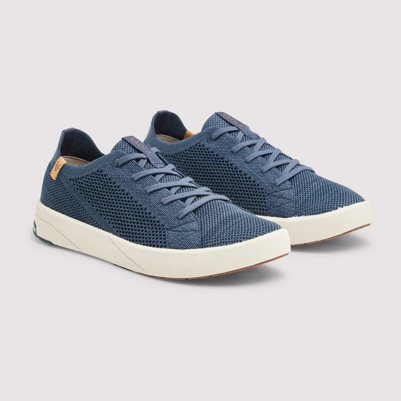 SAOLA SAOLA Damen vegan Sneaker Damen Cannon Knit 2.0 Blau, Dunkelblau, – Produktbild 2 von 2