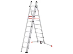 Hailo Hailo Alu-Kombileiter "S100 ProfiLOT" 2 x 9 + 1 x 8 Sprossen – Produktbild 1 von 1