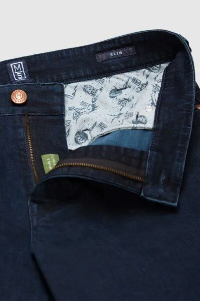 M 5 BY MEYER M 5 BY MEYER Super-Stretch Tencel-Denimchino, Blau (dark blue), – Produktbild 6 von 6