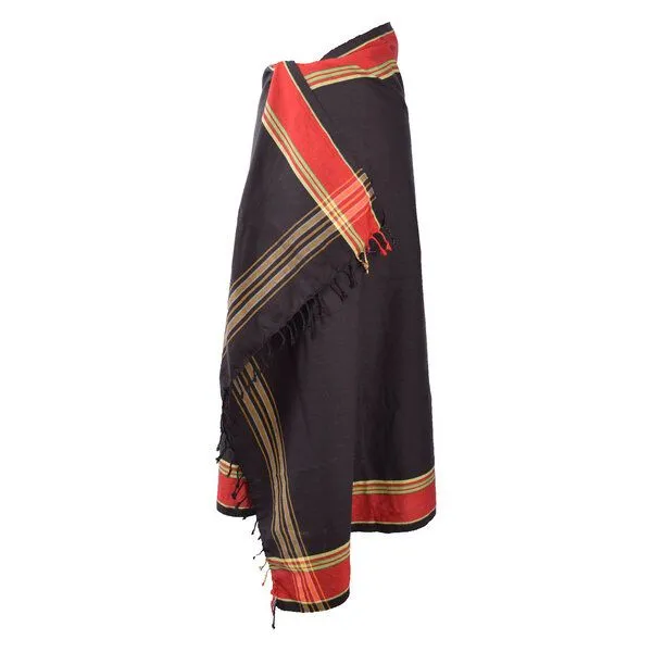 Africulture Africulture Kikoy Strandtuch, Sarong, Schwarz, – Produktbild 1 von 4