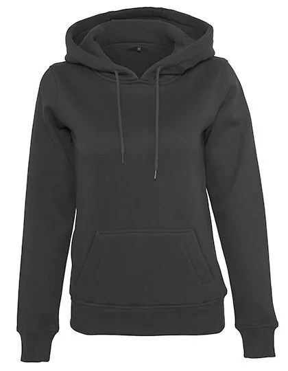 Build Your Brand Build Your Brand Ladies´ Organic Hoodie Kapuzenpullover bis 5XL, Black, – Produktbild 2 von 4