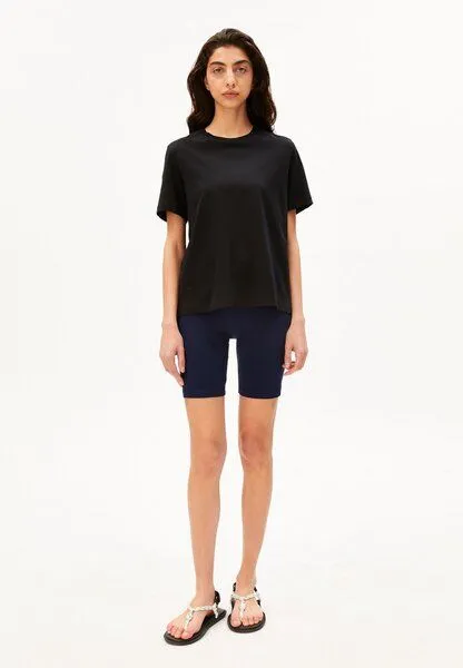 ARMEDANGELS ARMEDANGELS NEDAA LITAA Damen Shorts aus Bio-Baumwoll Mix, Tinted navy, – Produktbild 4 von 4