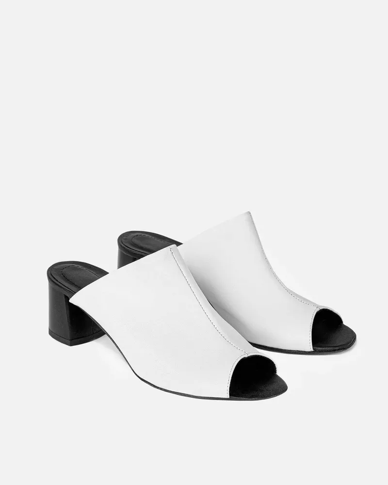 BOHEMA BOHEMA Damen vegan Sandalen Nopal Weiß, Weiß, – Produktbild 1 von 2