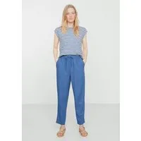 recolution Damen Hose aus Leinen und LENZING ECOVERO Viskose Mix - MOONFLOWER - recolution, Electric blue (blau), – Produktbild 1 von 1