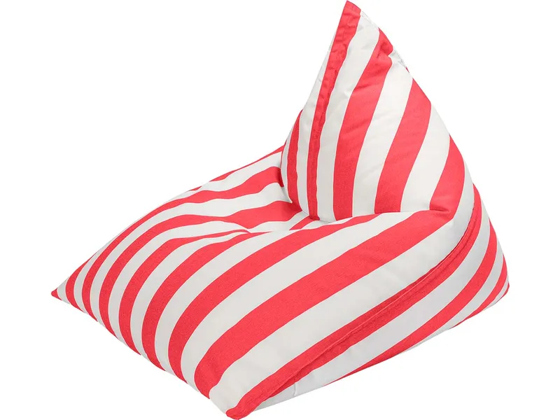 Sitzsack "Calypso Santorin" outdoor, 110 x 115 x 90 cm, Rot, – Produktbild 1 von 1