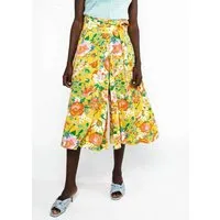 blutsgeschwister Blutsgeschwister Sommerhose Flotte Culottes - aus EcoVero, Sunshine escape (gelb), – Produktbild 1 von 1