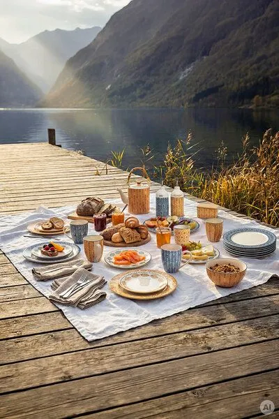 Tranquillo Tranquillo Teekanne MIIX'N'MATCH – Steinzeug & Rattan, Orange, – Produktbild 4 von 5