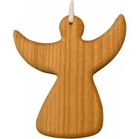 Dekoanhänger "Engel" aus Holz mit Aufhängungsfaden – Produktbild 1 von 1