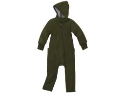 Disana Disana Baby Walk-Overall mit Zipper Bio-Merinowolle oliv Gr.86/92 – Produktbild 1 von 1
