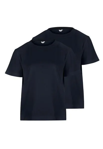MELA KHIRA Damen T-Shirt Bundle | von MELA | Fairtrade & GOTS zertifiziert, Navy / navy, – Produktbild 1 von 4