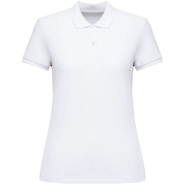 Greenspired Greenspired Umweltfreundliches Poloshirt aus Pikeetrikot 220g/m² XS-XXL, Weiss, – Produktbild 1 von 1