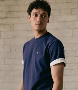 Lucid Collective Lucid Collective Herren vegan T-Shirt Honet Blau – Produktbild 1 von 1