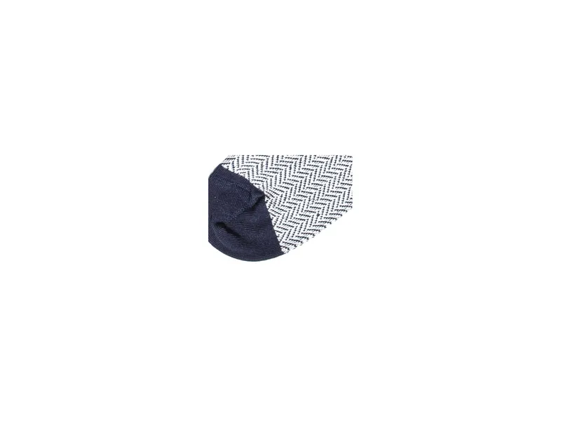 grödo Damen-Herrensocken marine-weiß Gr.39-42, Weiß, blau, – Produktbild 2 von 2