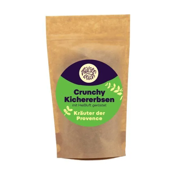 Hülsenreich Hülsenreich Bio Crunchy Kichererbsen Kräuter der Provence – Produktbild 1 von 4