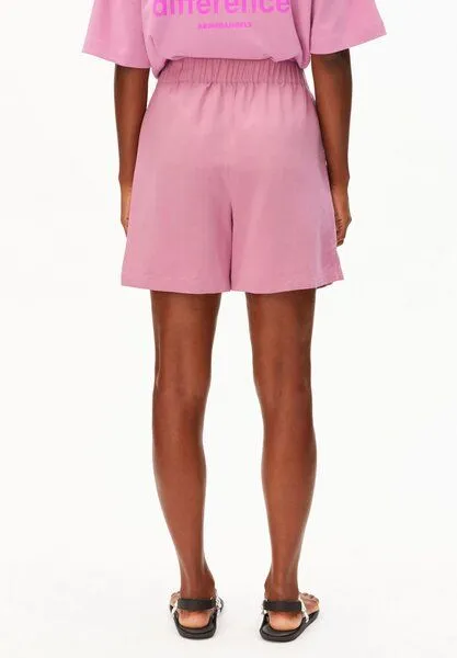 ARMEDANGELS Armedangels - Linen Blend Pull On Short, Rosa (washed berry), – Produktbild 2 von 3