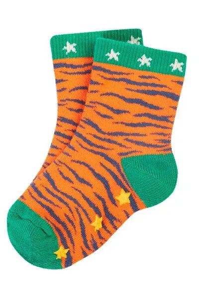 Frugi Frugi Dicke Socken in Zweierpack mit Antirutsch-Noppen – Produktbild 2 von 3