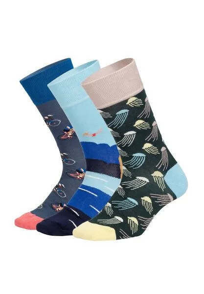 DillySocks DillySocks Socken „Costal Views“, Mehrfarbig, – Produktbild 1 von 4