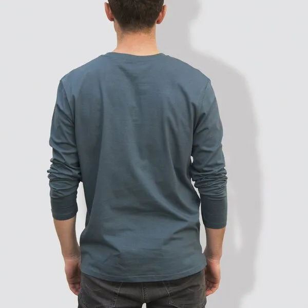 little kiwi little kiwi Herren Longsleeve, "Urbanität im Wandel", Stargazer, – Produktbild 2 von 2