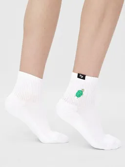 Natural Vibes Natural Vibes Turtle Quarter Socken | Schildkröte Socken | Sneaker Socken | Bio GOTS | Bunte Socken | Herren Damen Socken – Produktbild 1 von 1