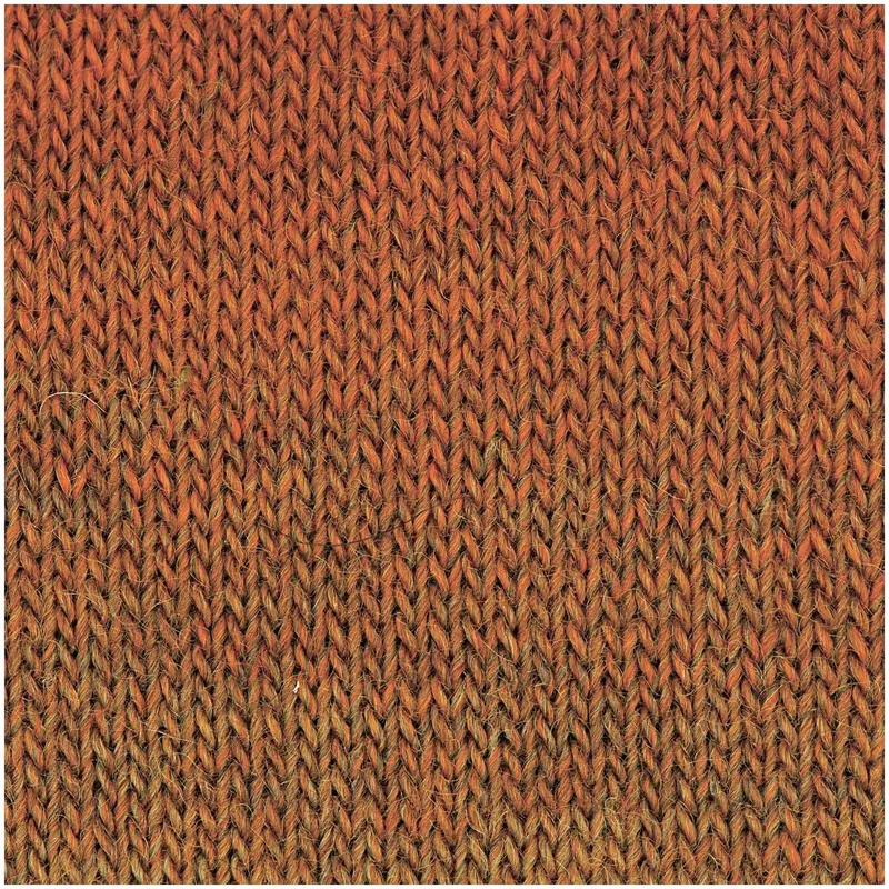 Wolle Rödel Wolle Rödel Strumpfwolle Color Gras/Rost, Gras/rost, – Produktbild 1 von 1