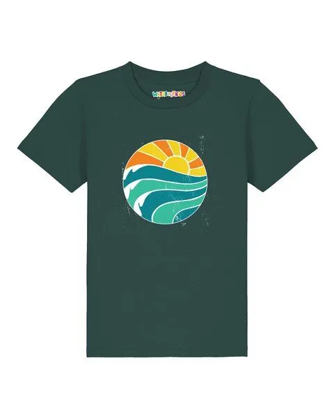 watabout.kids watabout.kids T-Shirt Kinder Summer Sun, Glazed green, – Produktbild 1 von 2