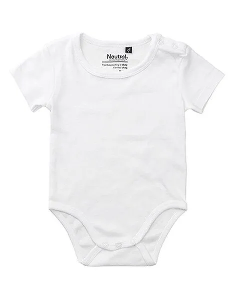 Neutral Neutral® Baby Wickelbody Strampler Kurzarm, Weiß, – Produktbild 1 von 4