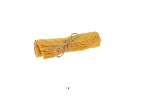 Hypf Hypf - waschbare Feuchttücher Flanell, Senf (gelb), – Produktbild 3 von 4