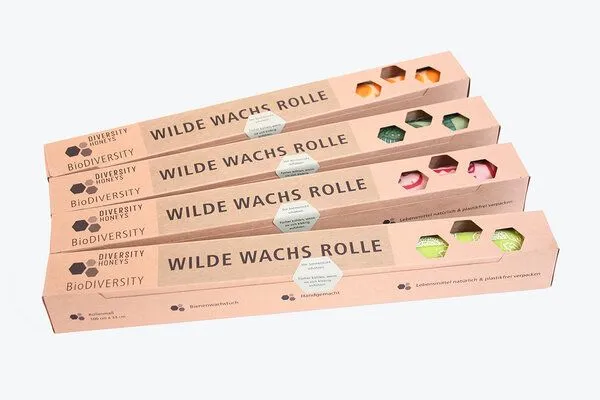 Diversity Honeys Diversity Honeys Wilde Wachs Rolle, Blatt grün, – Produktbild 3 von 3