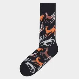 Dedicated DEDICATED Sigtuna Socken Mustang Party - Black – Produktbild 1 von 1